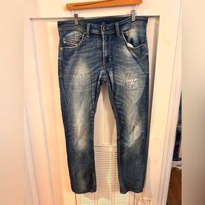 Men's Diesel Thavar Slim-Skinny Stretch Jeans 33x32